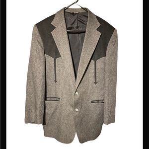 Pagano West Men's Western Cut Suit Coat size 36